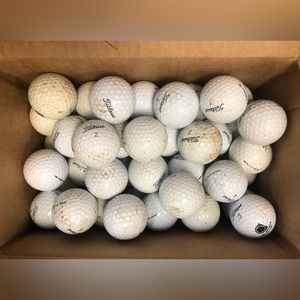 70 Used Titleist golf balls